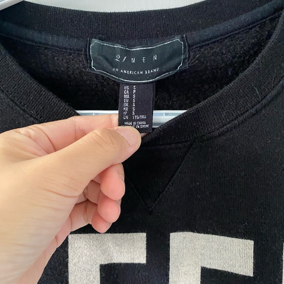 Forever 21 21Men Keep Calm Men’s Crew Neck Sweatshirt Size Small - Picture 4 of 6